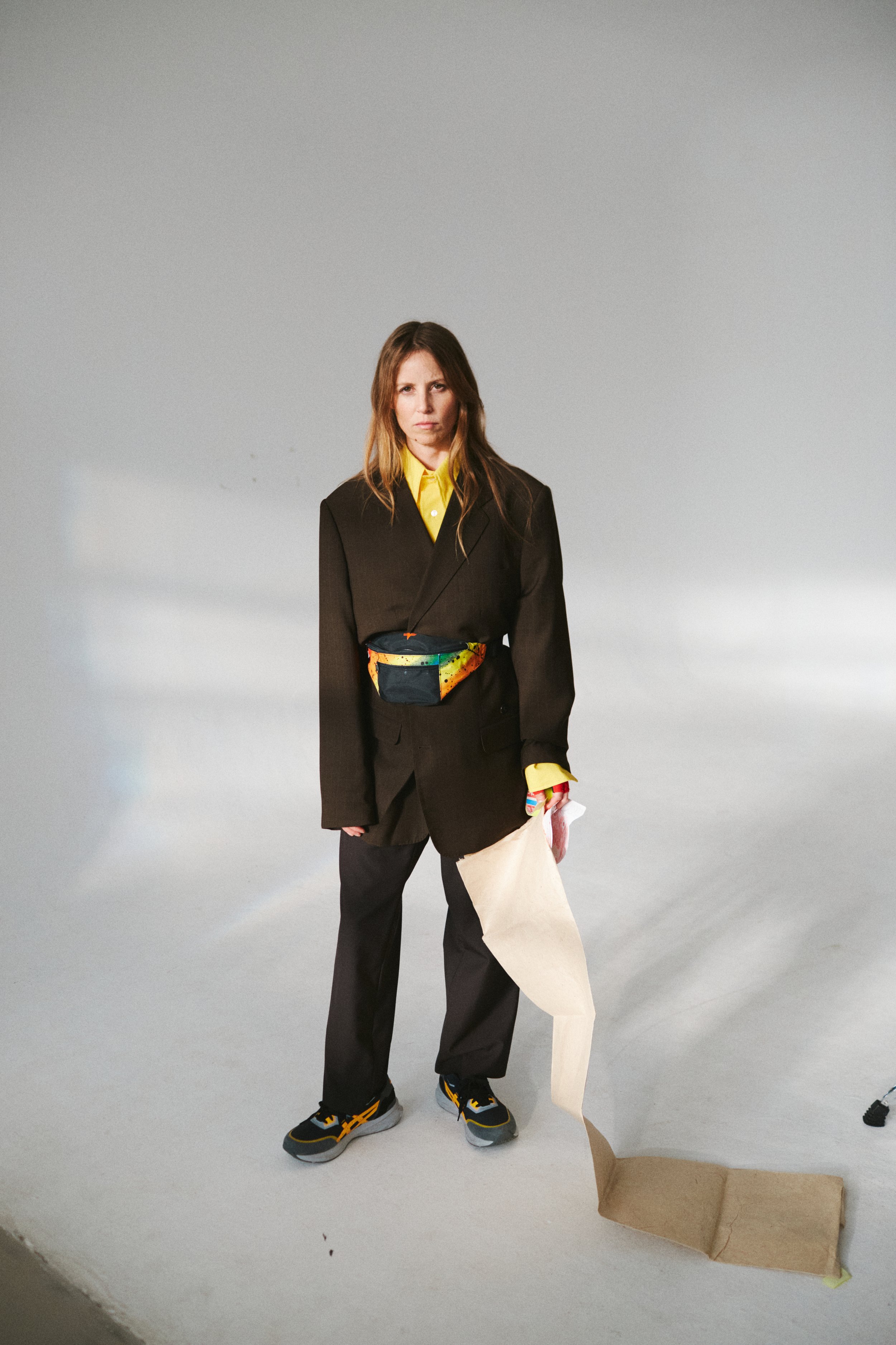 MOCCA CHOCOLATE BLAZER — K M by L A N G E MOCCA CHOCOLATE BLAZER — K M by L A N G E